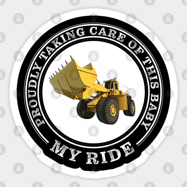 My Ride - Loader Sticker by VoluteVisuals